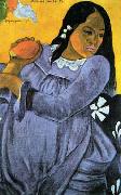 Paul Gauguin Woman with Mango oil painting picture wholesale